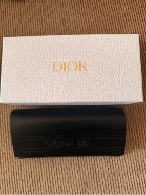 Dior White Box with Black Christian Dior Eyewear Army Green
